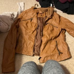 Leather jacket